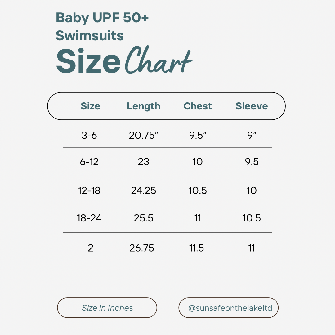 UPF 50+ Easy Peasy 2.0 Baby Sun Protection Swimsuit