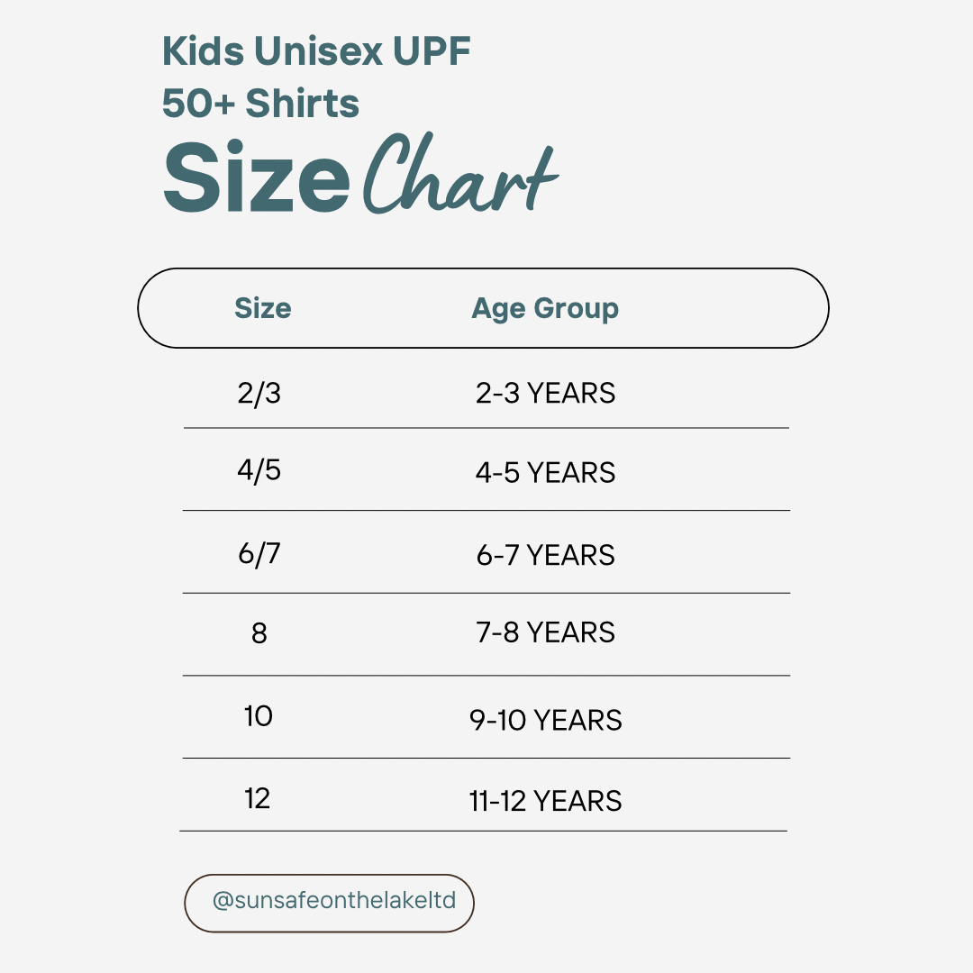 High-Visibility (Hi-Vis) UPF 50+ Swim Shirts for Kids