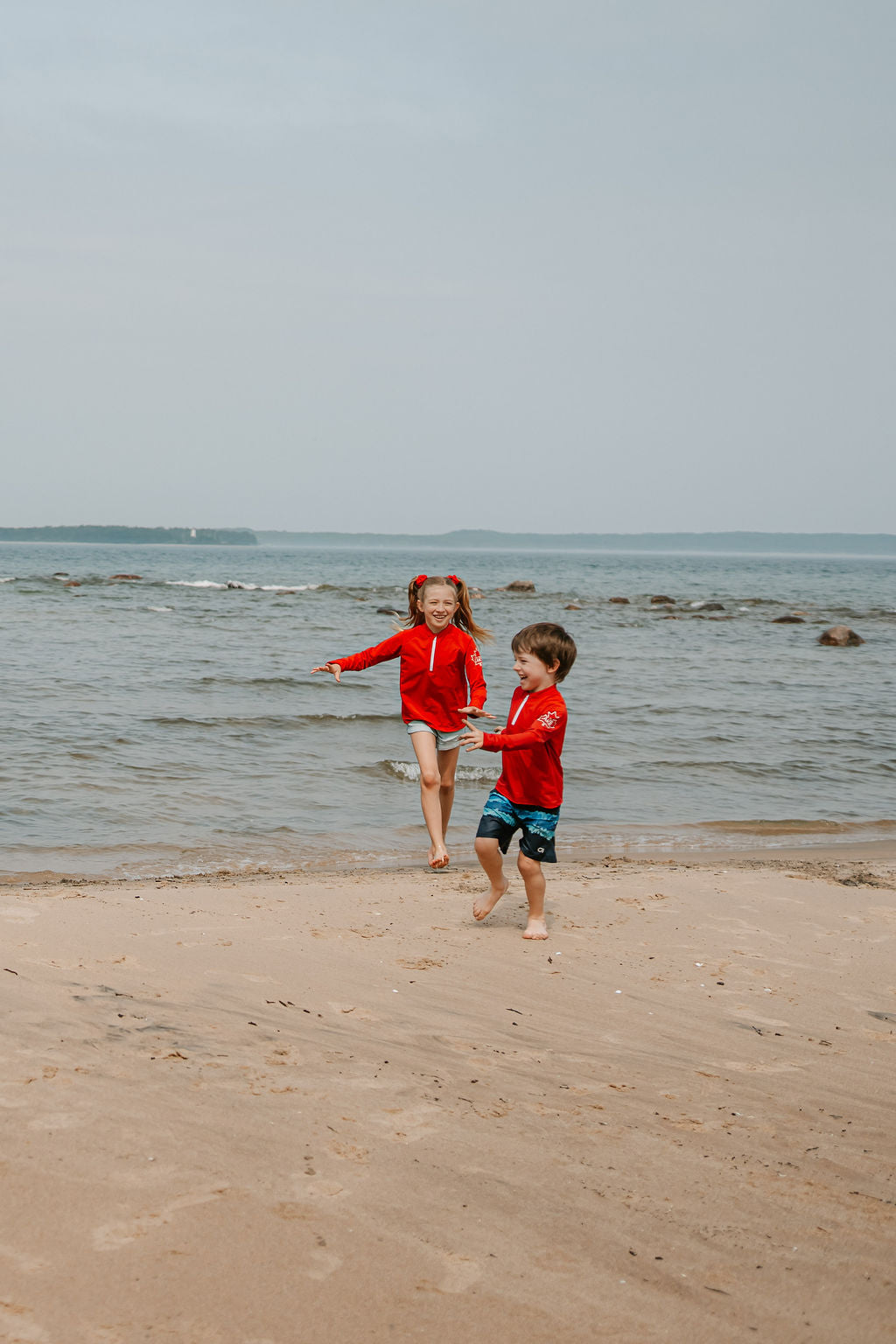 Kids UPF 50+ Lake Effect Swim Shirts