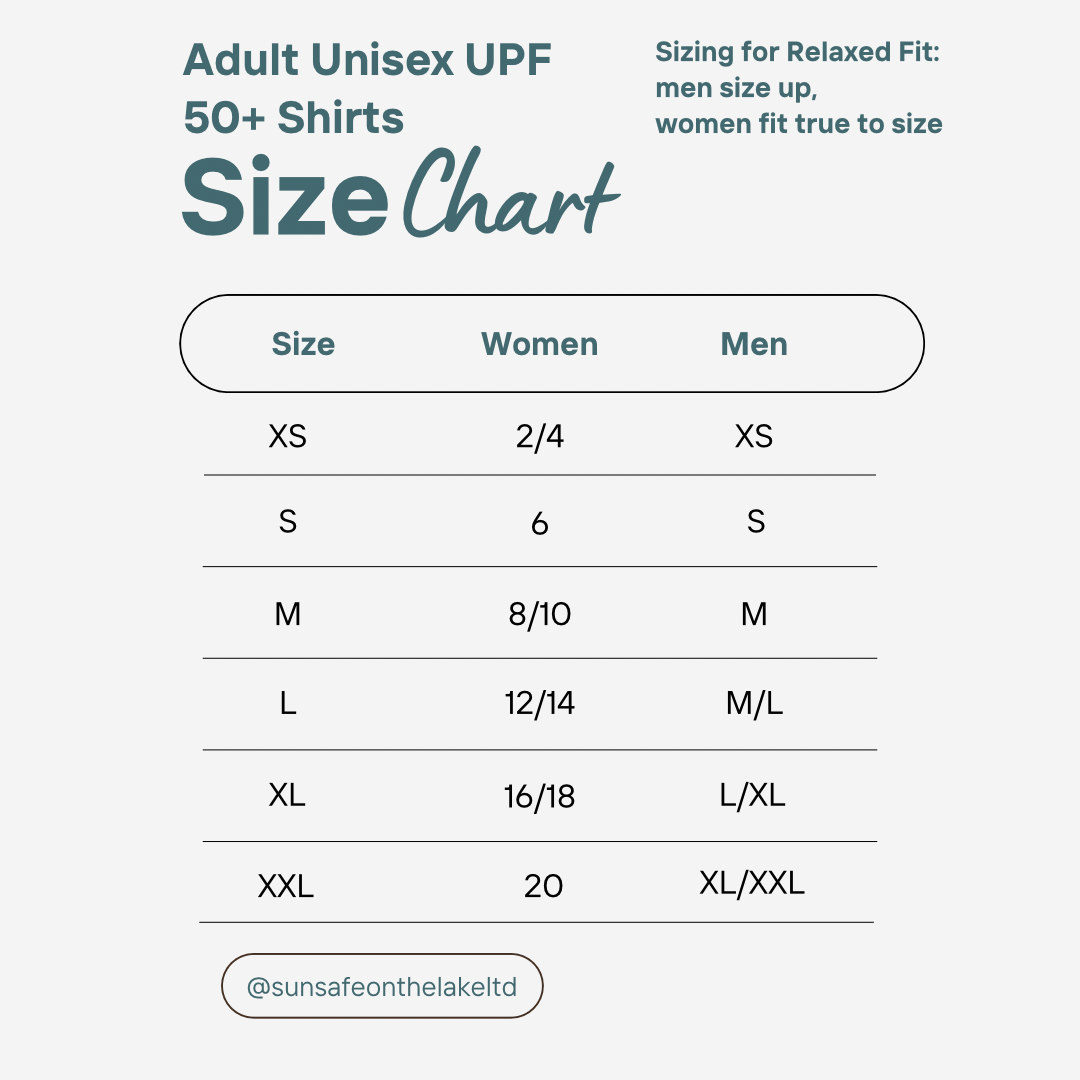 UPF 50+ Adult Swim Shirts