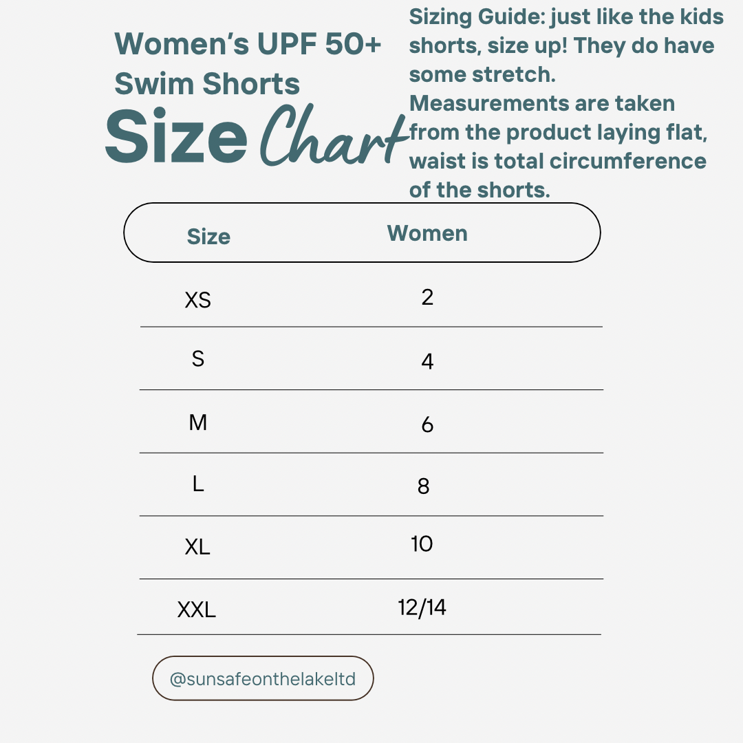 Women's UPF 50+ Swim Shorts