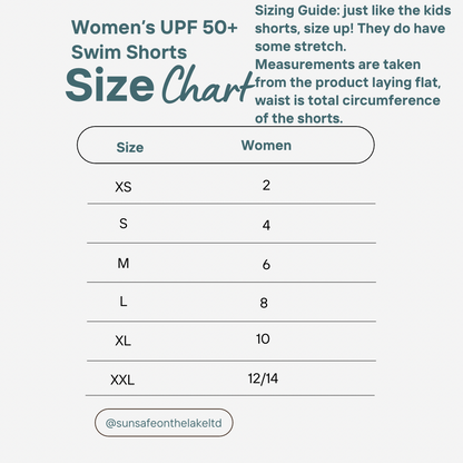Women's UPF 50+ Swim Shorts