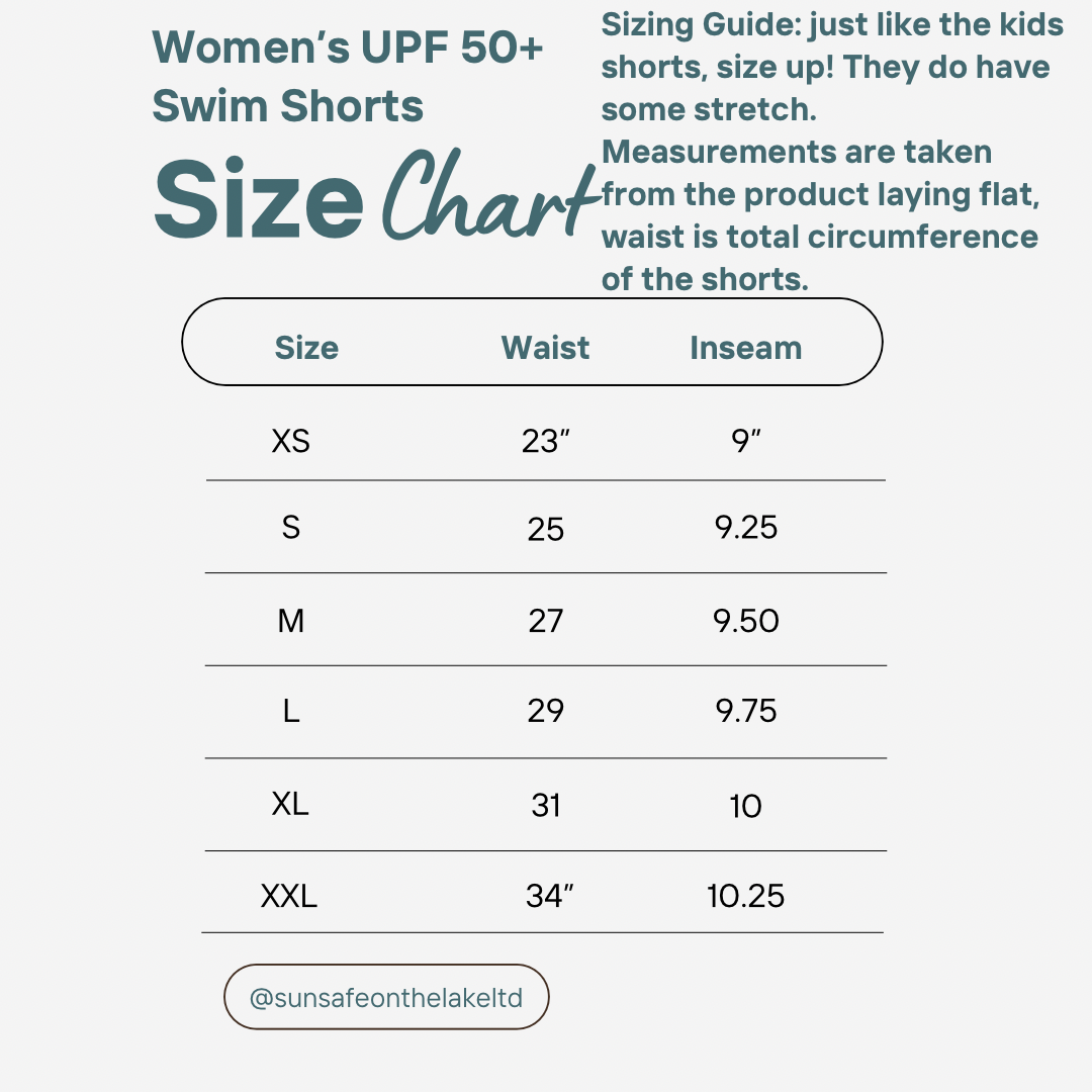 Women's UPF 50+ Swim Shorts