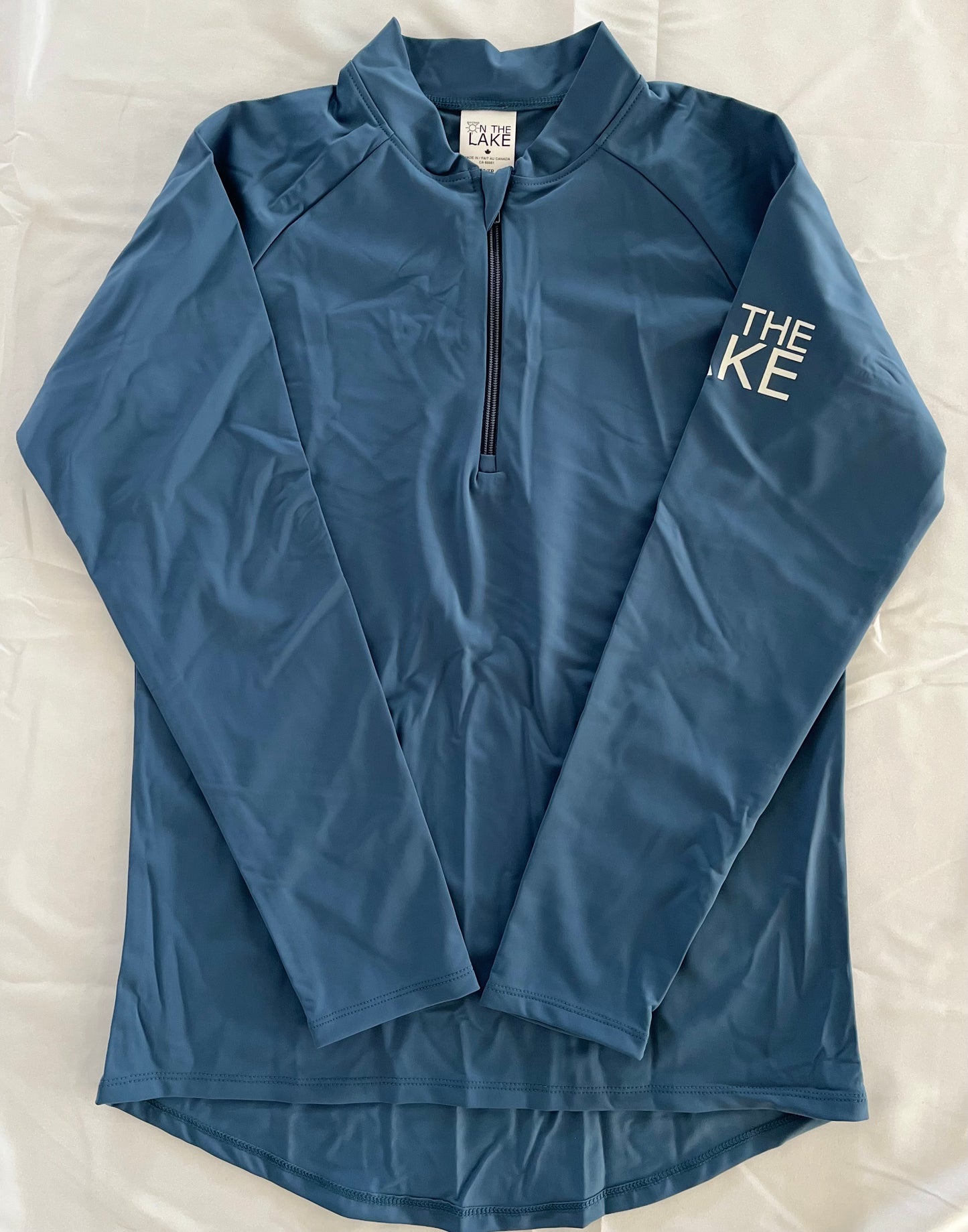UPF 50+ Lake Effect Adult 1/4 Zip Swim & Sun Shirt