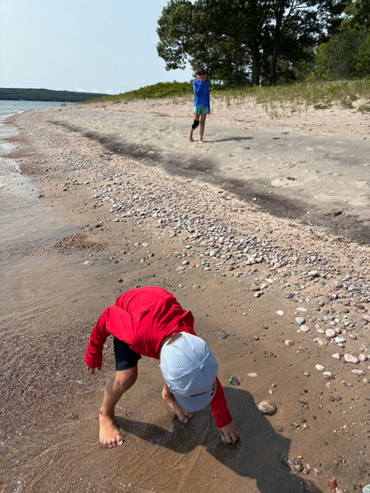 Kids UPF 50+ Fishing Hoodie | Sun Protective Clothing Canada