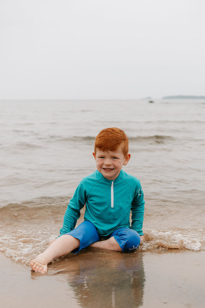 Kids UPF 50+ Lake Effect Swim Shirts