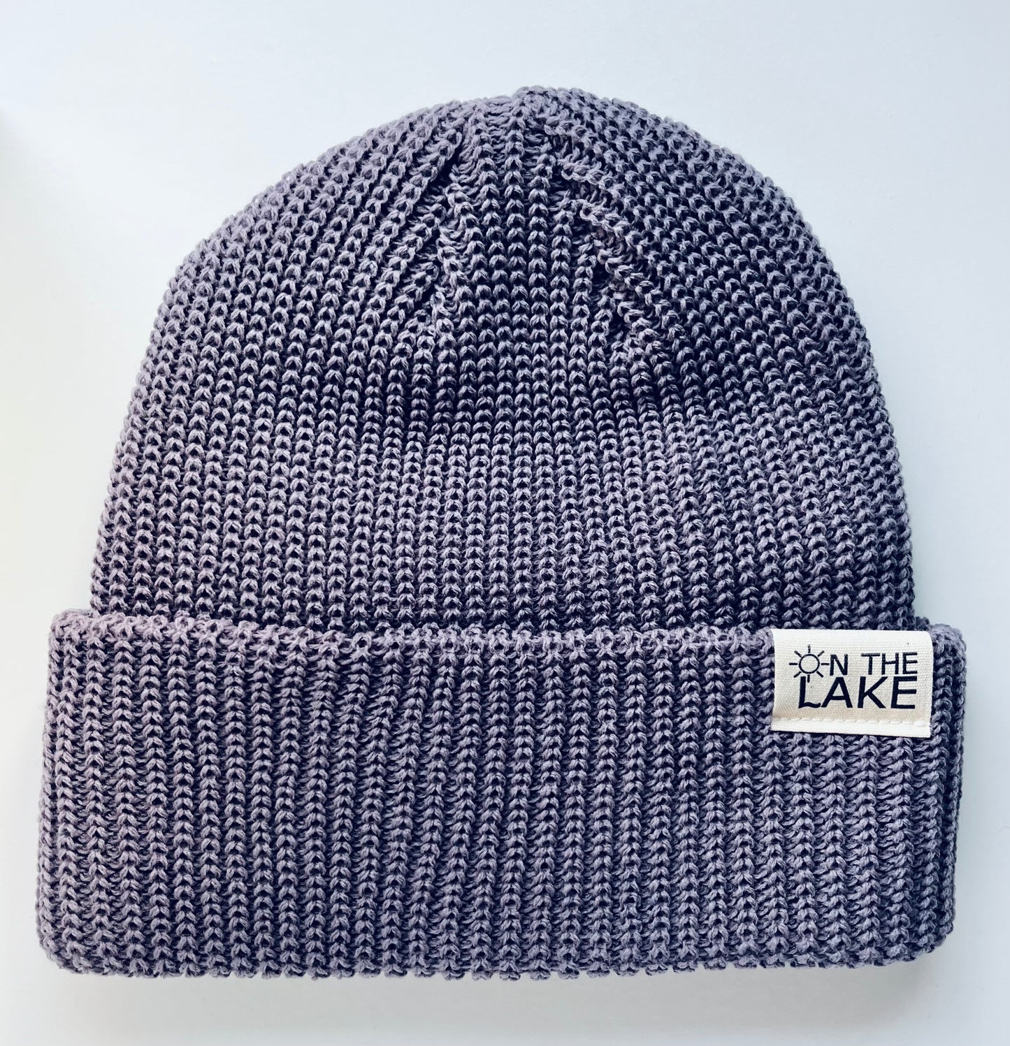 Purple Winter toque hat