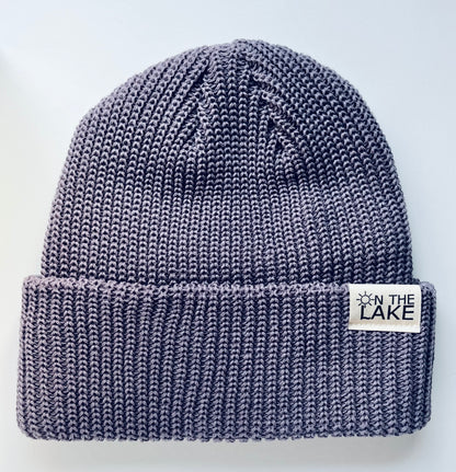 Purple Winter toque hat