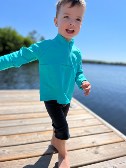 UPF 50+ swim and sun protective shorts quality children's sun protective clothing Canada